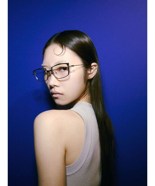 CARIN×UN3D.】EDGE LINE METAL SPECTACLES（メガネ）｜CARIN