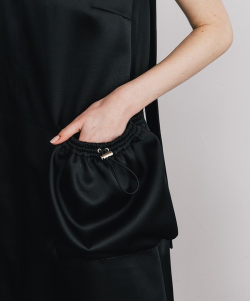 CREDONA(クレドナ)の「TENT DRESS/テントドレス(ワンピース・レディース・ブラック・1/0)」の7枚目の写真