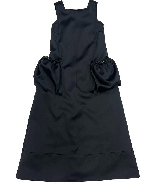 CREDONA(クレドナ)の「TENT DRESS/テントドレス(ワンピース・レディース・ブラック・1/0)」の8枚目の写真