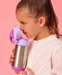 b.box（ビーボックス）の「b.box/ Insulated drink bottle 350ml  【保冷・保温効果】 ステンレス製 水筒 ストロータイプ（水筒）」