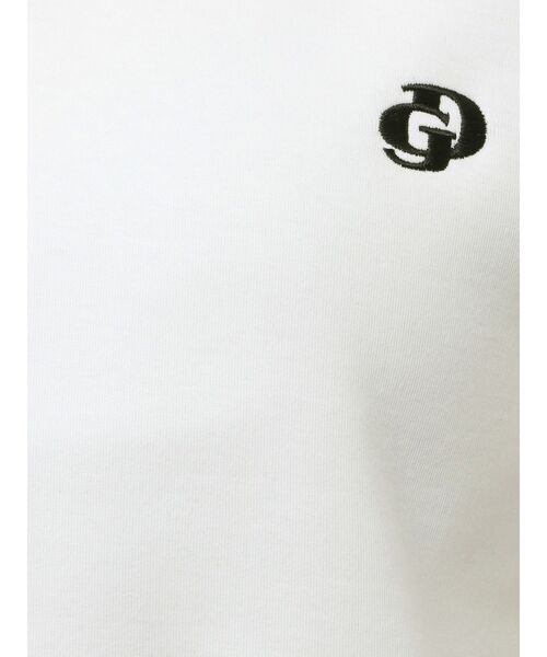 GYDA（ジェイダ）の「GD HEM スピンドルノースリショートパーカー（パーカー・レディース・オフホワイト/ブラック/ライトグレー・FREE）」の15枚目の写真