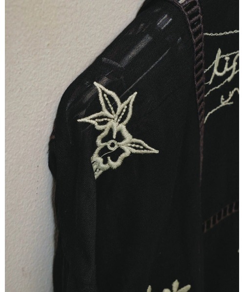 TODAYFUL Embroidery Patchwork Shirts 刺繍 TODAYFUL (トゥデイフル）Embroidery Patchwork Shirts 12510404 即納