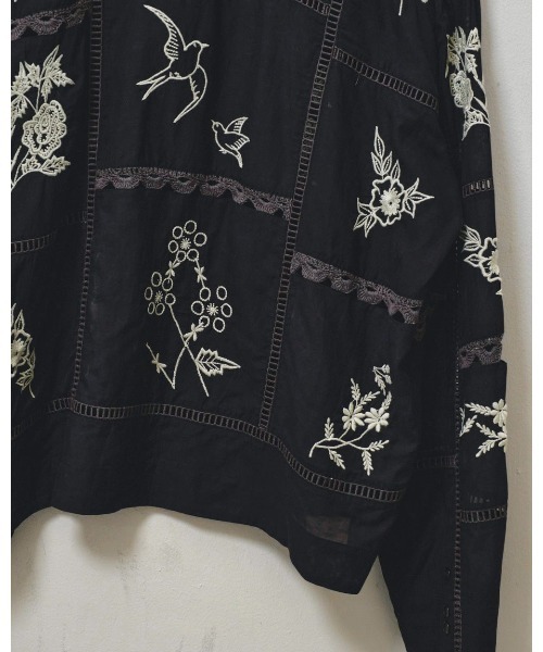 TODAYFUL Embroidery Patchwork Shirts 12510404（シャツ