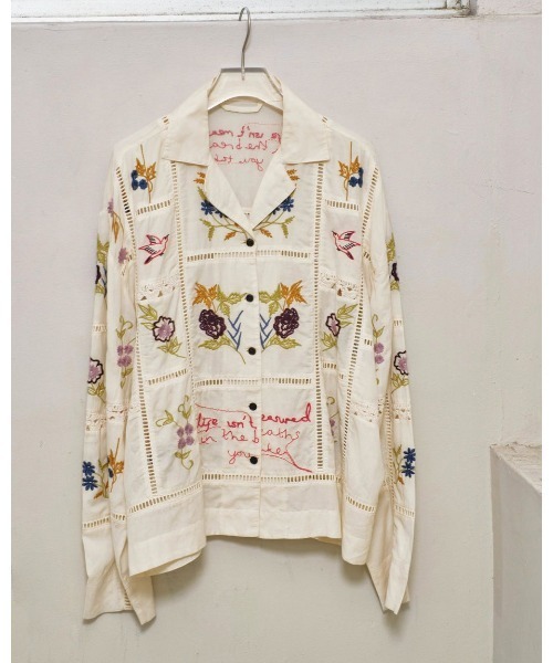 TODAYFUL Embroidery Patchwork Shirts 12510404（シャツ