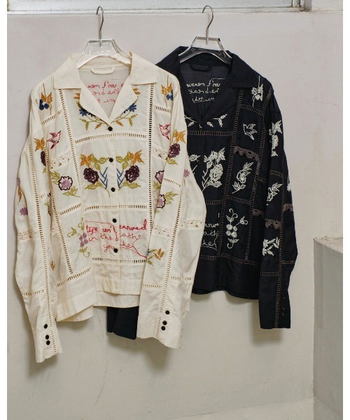 TODAYFUL Embroidery Patchwork Shirts 12510404（シャツ