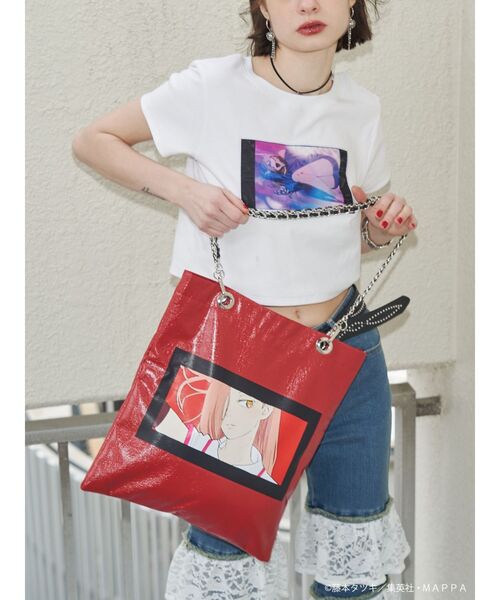 ❤️チェーントートバッグ ❤️ TVアニメ『チェンソーマン』】パワーチェーントートBAG（トートバッグ