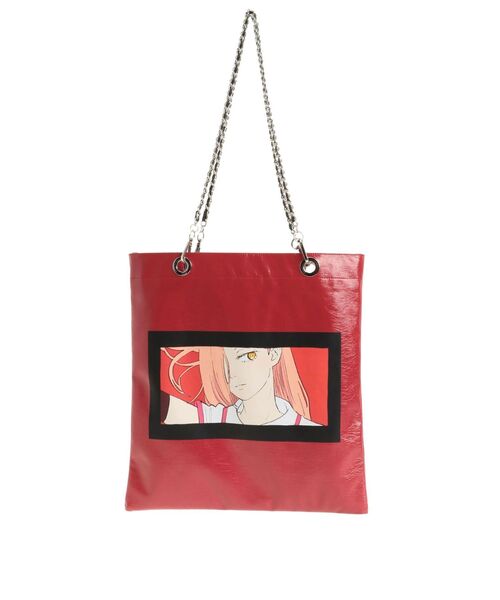 jouetie(ジュエティ)の「【TVアニメ『チェンソーマン』】パワーチェーントートBAG(トートバッグ・レディース・レッド/ブラック・FREE)」の12枚目の写真