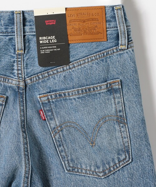 セール】LEVI'S/リーバイス RIBCAGE WIDE LEG/リブケージワイド