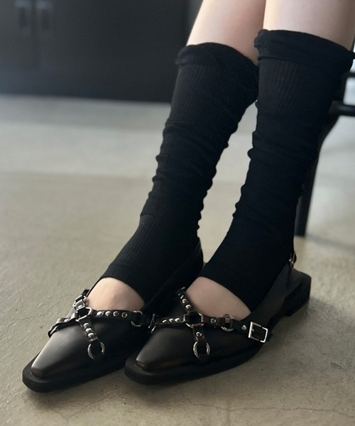 くつした様専門ページ 鬼底靴下 生成×紺 先丸 4足組 SS－341－4P | 【ミドリ