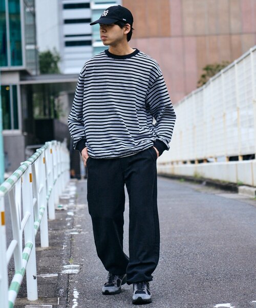 CIAOPANIC TYPY(チャオパニックティピー)の「リネンレーヨンリラックスイージーパンツ(スラックス・メンズ・ベージュ/ブラック/チャコールグレー・MEDIUM/LARGE)」の8枚目の写真