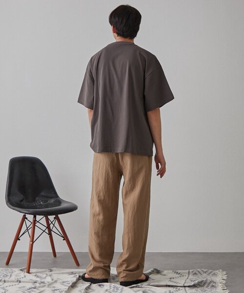 CIAOPANIC TYPY(チャオパニックティピー)の「リネンレーヨンリラックスイージーパンツ(スラックス・メンズ・ベージュ/ブラック/チャコールグレー・MEDIUM/LARGE)」の21枚目の写真