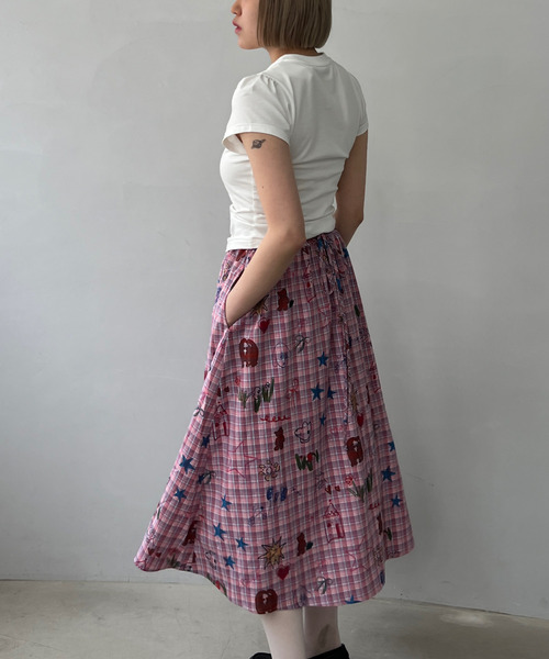 Fano Studios（ファノ ストゥディオズ）の「クレヨンレタリングプリント Tシャツ FC25S209【Fano Studios】（Tシャツ/カットソー・レディース・ホワイト・L/M/S）」の21枚目の写真