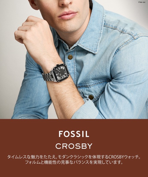 FOSSIL(フォッシル)の「フォッシル 腕時計 メンズ アナログ ステンレス FS6122(アナログ腕時計・メンズ・シルバー・FREE)」の12枚目の写真