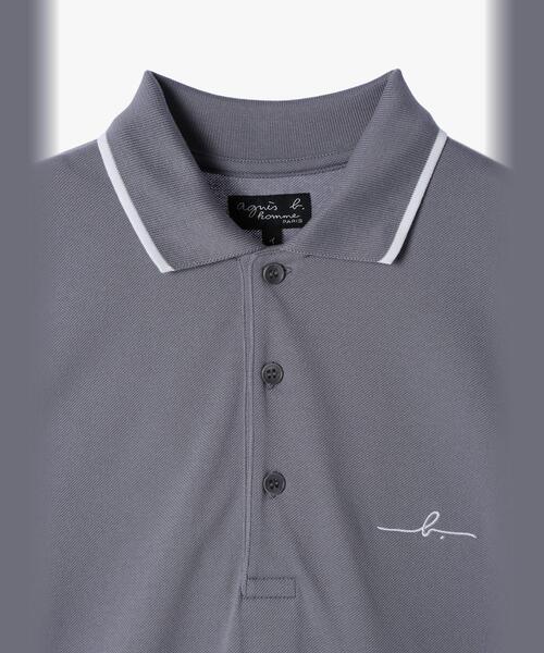 デッドストック agnis b. ポロシャツ 新品タグ付　サイズL ポロシャツ（ポロシャツ）｜agnes b.（アニエスベー）の
