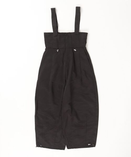 Per sist ence(パーシエンス)の「ツイルパラシュートサロペット(サロペット/オーバーオール・レディース・ベージュ/ブラック/カーキ・ONE SIZE)」の10枚目の写真