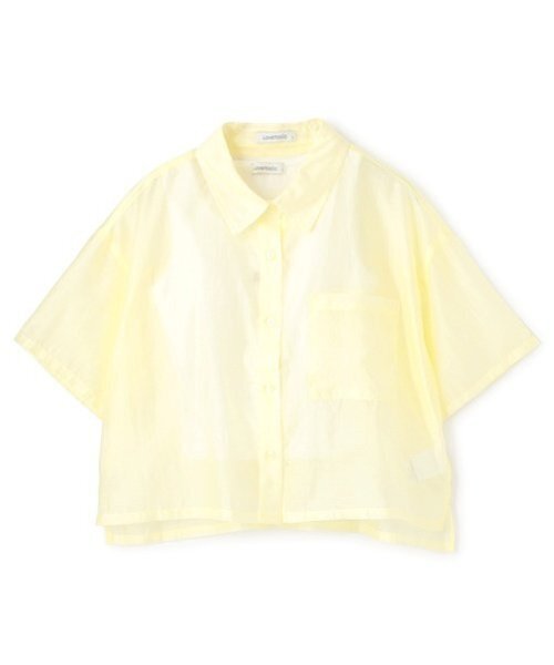 LOVETOXIC(ラブトキシック)の「【接触冷感/ひんやり】半袖シアーシャツ(シャツ/ブラウス・キッズ・サックスブルー/イエロー/ブラック/オフホワイト・L:160cm/M:150cm/S:140cm)」の14枚目の写真