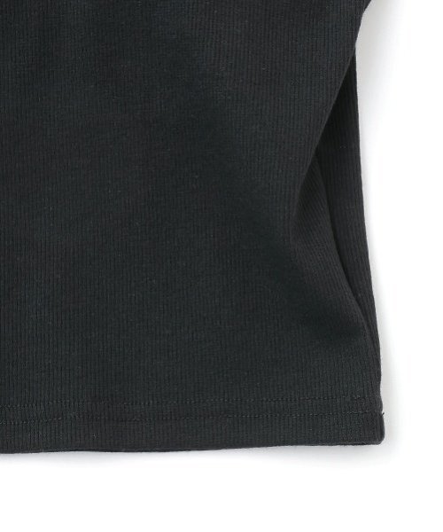 LOVETOXIC(ラブトキシック)の「【接触冷感/ひんやり】半袖シアーシャツ(シャツ/ブラウス・キッズ・サックスブルー/イエロー/ブラック/オフホワイト・L:160cm/M:150cm/S:140cm)」の7枚目の写真