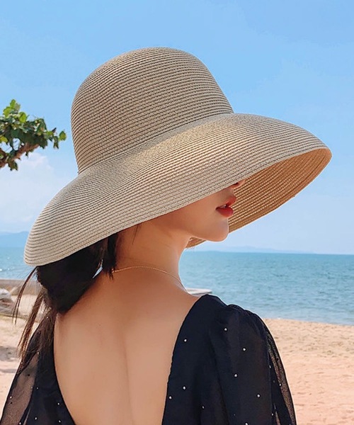 新品未使用　タグ付き　エイミーイストワール　つば広　麦わら帽子 eimy istoire（麦わら帽子/ストローハット）のフリマアイテム一覧