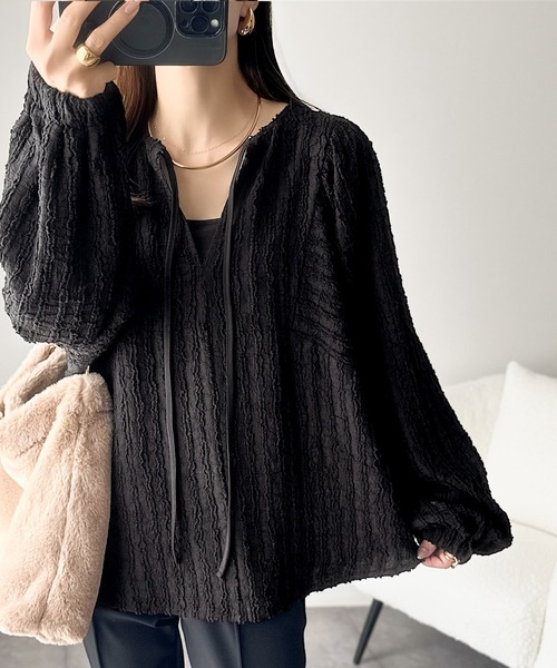 セール】一枚でサマになる大人のジャガード。前後2wayカットジャガード