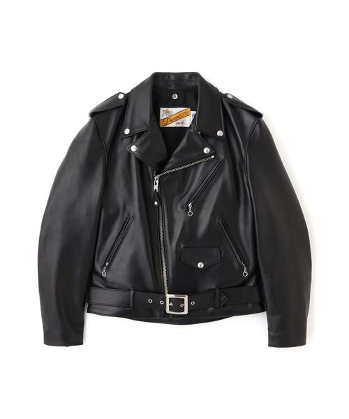 Schott(ショット)の「Schott/ショット/618US RIDERS/618 ダブルライダースジャケット(ライダースジャケット・メンズ・ブラック・42/40/38/36/44)」の10枚目の写真