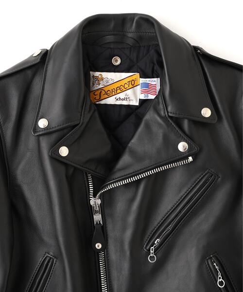 Schott(ショット)の「Schott/ショット/618US RIDERS/618 ダブルライダースジャケット(ライダースジャケット・メンズ・ブラック・42/40/38/36/44)」の8枚目の写真