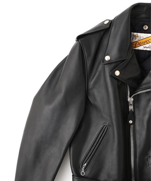 Schott(ショット)の「Schott/ショット/618US RIDERS/618 ダブルライダースジャケット(ライダースジャケット・メンズ・ブラック・42/40/38/36/44)」の6枚目の写真