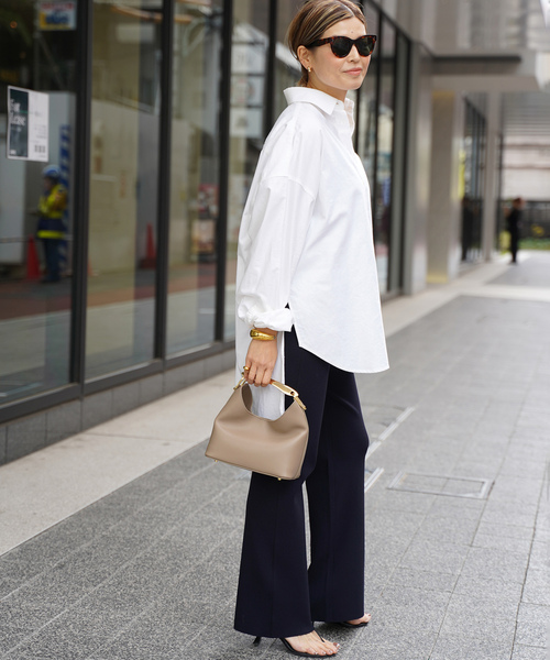 CELERI◆長袖シャツ/FREE/コットン/WHT/25-050-500-3010-1-0// セール/ブランド古着】長袖シャツ（シャツ/ブラウス）｜CELERI