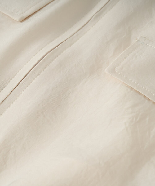 RIVE DROITE（リヴドロワ）の「【接触冷感】アセテートツイルブルゾン（ブルゾン・レディース・ブラック/カーキ/ホワイト系その他・FREE）」の18枚目の写真