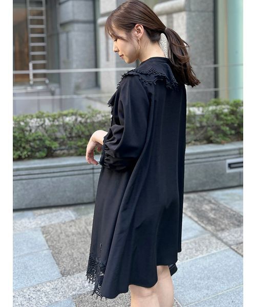 エンブロイダリーラッフルミニワンピース（ワンピース）｜SNIDEL