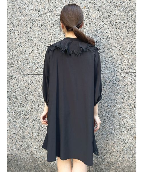 エンブロイダリーラッフルミニワンピース（ワンピース）｜SNIDEL