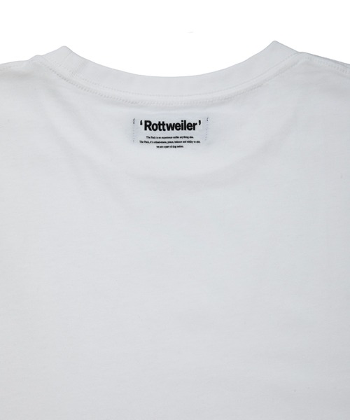 ROTTWEILER（ロットワイラー）の「R9 BASIC TEE（Tシャツ/カットソー・メンズ・ブラック/ホワイト・S/M/L/XL）」の9枚目の写真