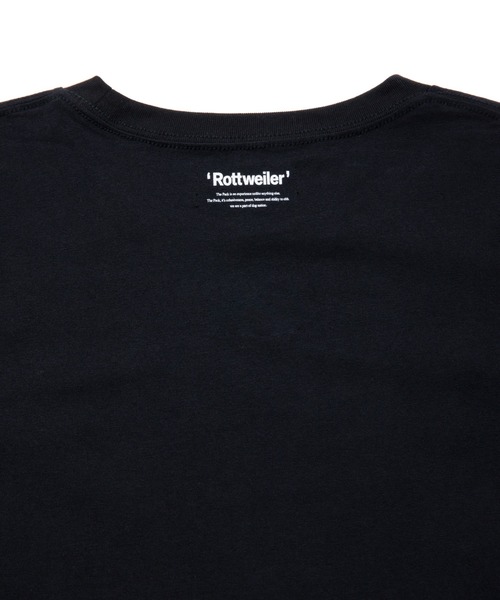 ROTTWEILER（ロットワイラー）の「R9 BASIC TEE（Tシャツ/カットソー・メンズ・ブラック/ホワイト・S/M/L/XL）」の3枚目の写真