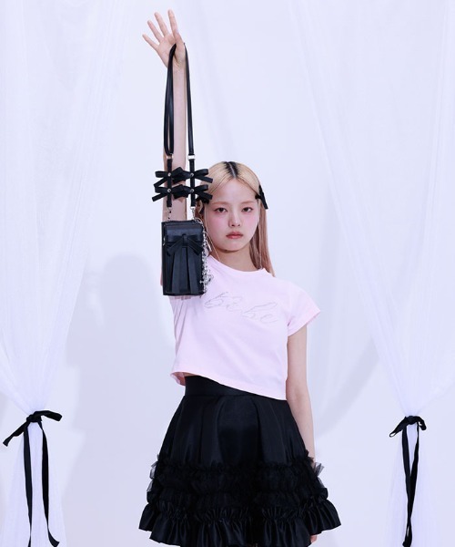 FickleBebe(フィクルベベ)の「FBリボンマルチショルダー(ショルダーバッグ・レディース・ピンク/ブラック/ブルー/シルバー/ワイン/その他2/その他1・FREE)」の19枚目の写真