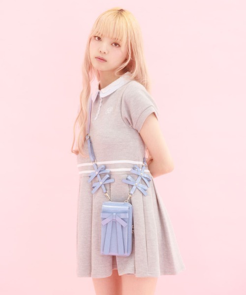 新品 FBリボンマルチショルダー シルバー FBリボンマルチショルダー（ショルダーバッグ）｜FickleBebe