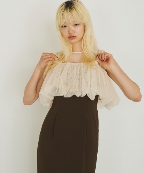 balloon form set dress バルーンフォルムセットドレス セール】balloon form set dress バルーンフォルムセットドレス