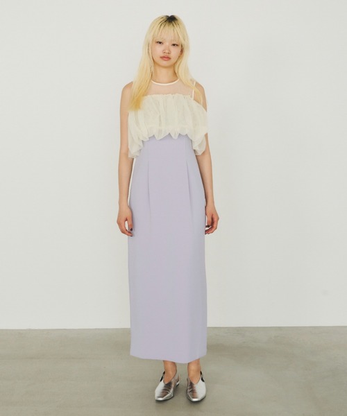 セール】balloon form set dress バルーンフォルムセットドレス