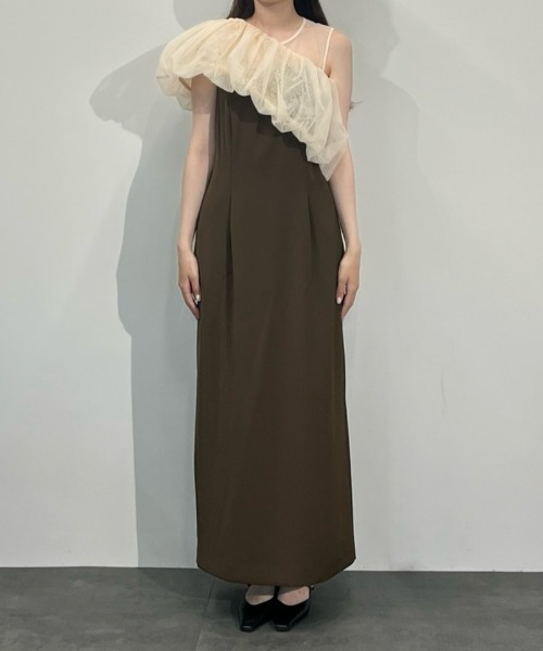セール】balloon form set dress バルーンフォルムセットドレス
