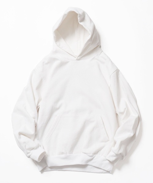 LOS ANGELES APPAREL(ロサンゼルスアパレル)の「Los Angeles Apparel/ロサンゼルスアパレル 14oz L/S HEAVY FLEECE HOOD PO プルオーバーパーカー(パーカー・メンズ・ネイビー/ホワイト/ブラック/アッシュグレー・XS/S/XL/M/L/2XL)」の5枚目の写真