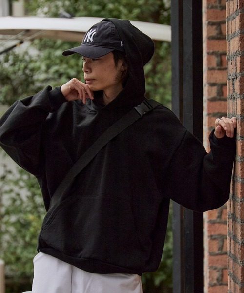 LOS ANGELES APPAREL(ロサンゼルスアパレル)の「Los Angeles Apparel/ロサンゼルスアパレル 14oz L/S HEAVY FLEECE HOOD PO プルオーバーパーカー(パーカー・メンズ・ネイビー/ホワイト/ブラック/アッシュグレー・XS/S/XL/M/L/2XL)」の20枚目の写真