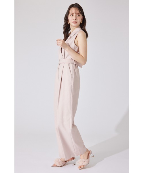 セール】テーラードデザインノースリーブロンパース 夏服（パンツ