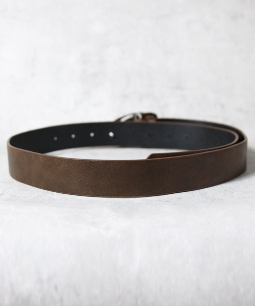 ８(eight)（エイト）の「メタルロゴバックルベルト（ベルト・メンズ・ブラック/ダークブラウン/ホワイト・FREE）」の9枚目の写真