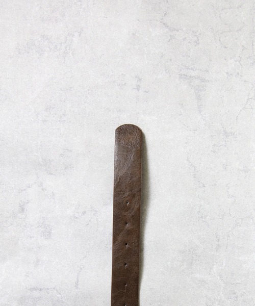 ８(eight)（エイト）の「メタルロゴバックルベルト（ベルト・メンズ・ブラック/ダークブラウン/ホワイト・FREE）」の4枚目の写真