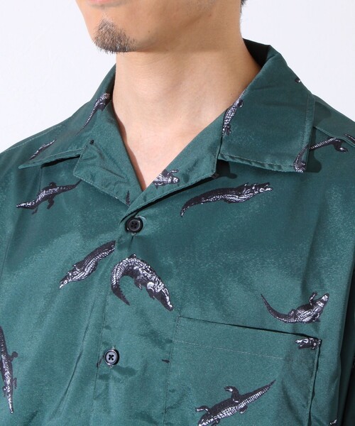 FREDY MAC（フレディーマック）の「【FREDYMAC/フレディマック】動物モチーフ 総柄 半袖オープンカラーシャツ アロハシャツ（シャツ/ブラウス・メンズ・グレー系その他2/ブラウン系その他/グレー系その他/グリーン系その他4・M/L）」の5枚目の写真