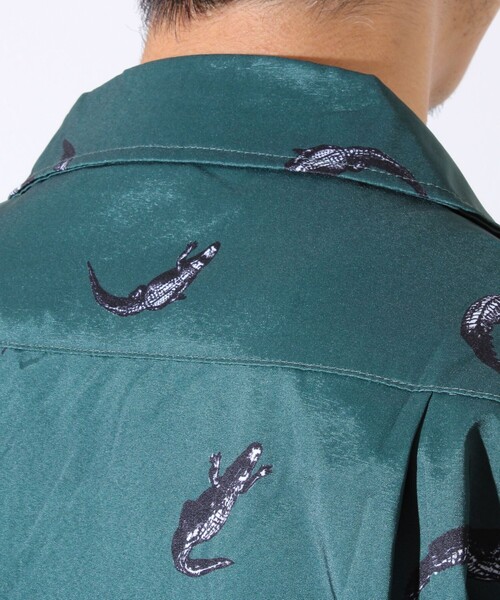 FREDY MAC（フレディーマック）の「【FREDYMAC/フレディマック】動物モチーフ 総柄 半袖オープンカラーシャツ アロハシャツ（シャツ/ブラウス・メンズ・グレー系その他2/ブラウン系その他/グレー系その他/グリーン系その他4・M/L）」の9枚目の写真