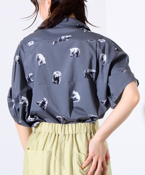 FREDY MAC（フレディーマック）の「【FREDYMAC/フレディマック】動物モチーフ 総柄 半袖オープンカラーシャツ アロハシャツ（シャツ/ブラウス・メンズ・グレー系その他2/ブラウン系その他/グレー系その他/グリーン系その他4・M/L）」の14枚目の写真