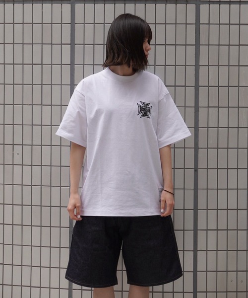 MFC STORE（エムエフシーストア）の「Classic clothing x MFC STORE ORIGINAL N.A.C IRON CROSS S/S TEE（Tシャツ/カットソー・メンズ・ブラック×ホワイト/ホワイト×ブラック・M/L/XL/S）」の3枚目の写真