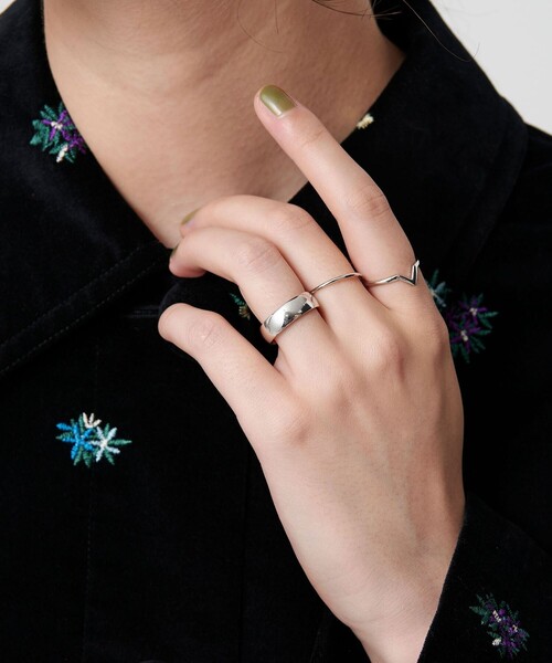 by Preek（バイプリーク）の「＜by Preek＞3SET BOLD リング（リング・レディース・ゴールド/シルバー・11/13）」の3枚目の写真