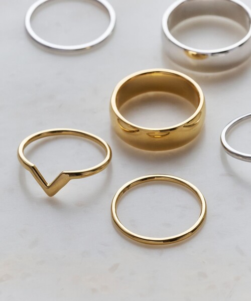 by Preek（バイプリーク）の「＜by Preek＞3SET BOLD リング（リング・レディース・ゴールド/シルバー・11/13）」の14枚目の写真