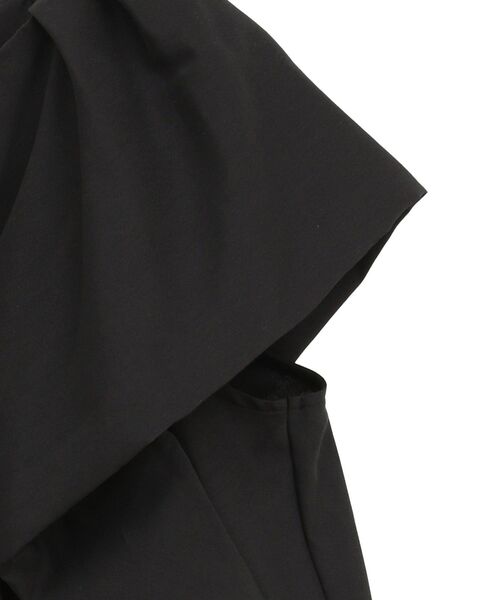 イェッカ ヴェッカ YECCA VECCA フレアブラウス （ブラック） イェッカ ヴェッカ YECCA VECCA フレアブラウス （ブラック