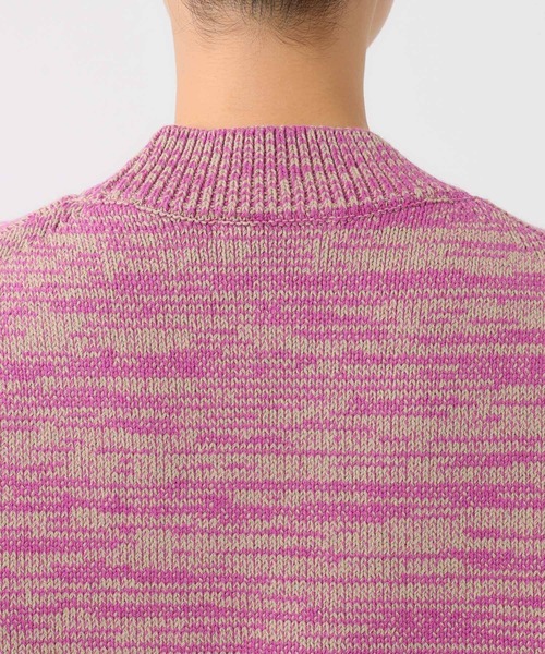 BABYLONE(バビロン)の「ミックスカラーノースリニット(ベスト・レディース・ブラック/ピンク・フリー)」の17枚目の写真